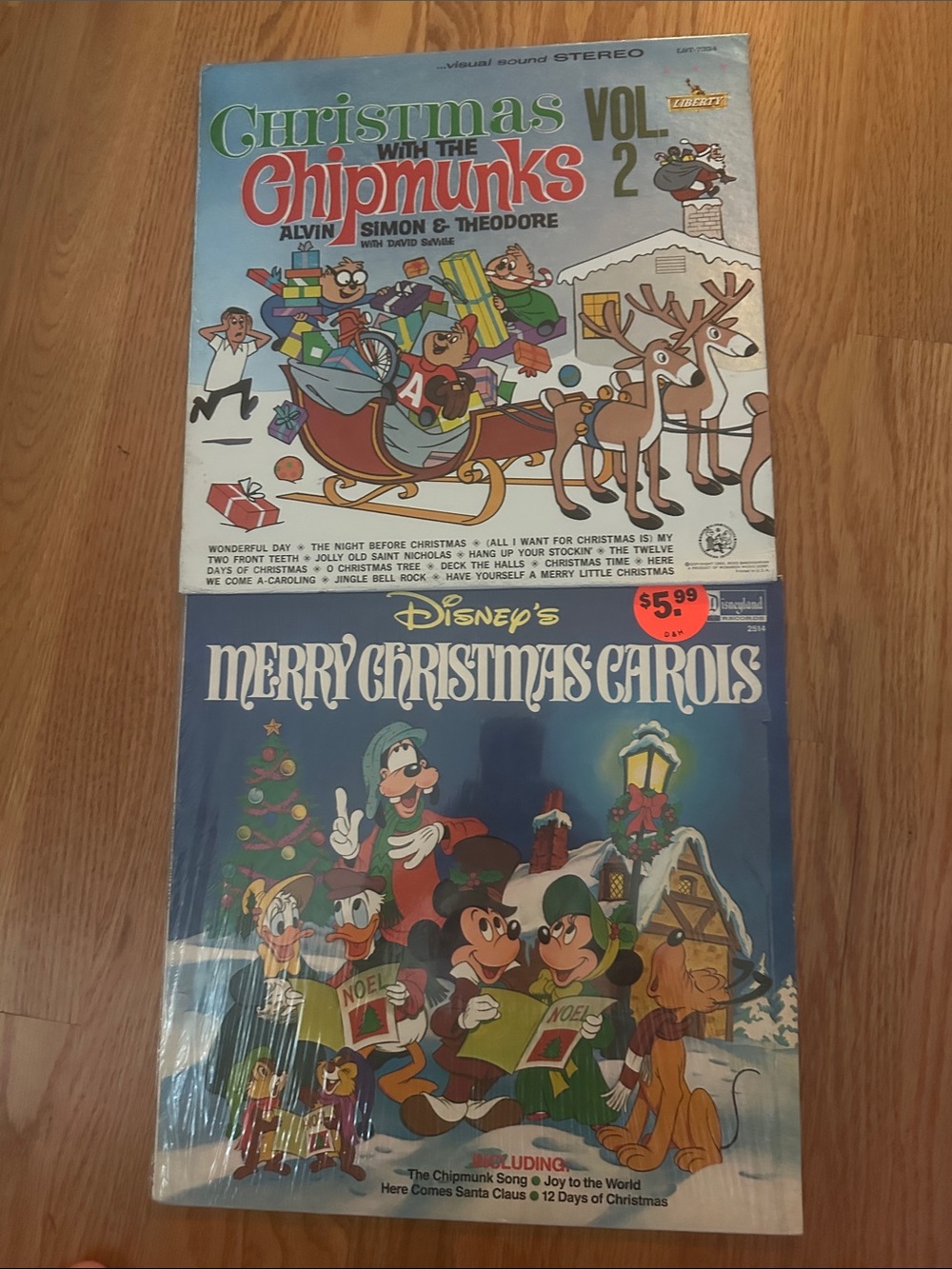 Two Christmas albums!